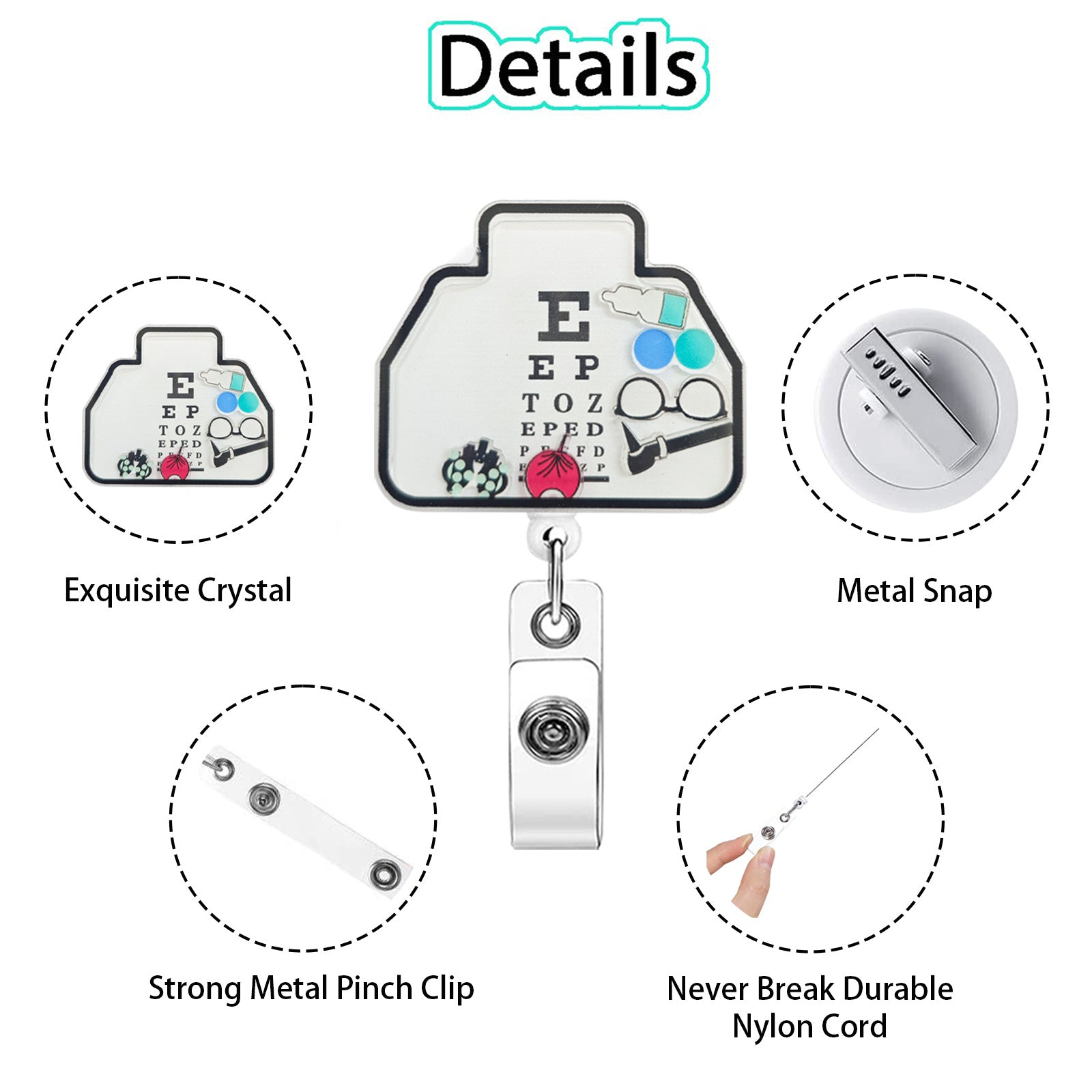Wholesale Medical hollow rocking acrylic retractable pull-out